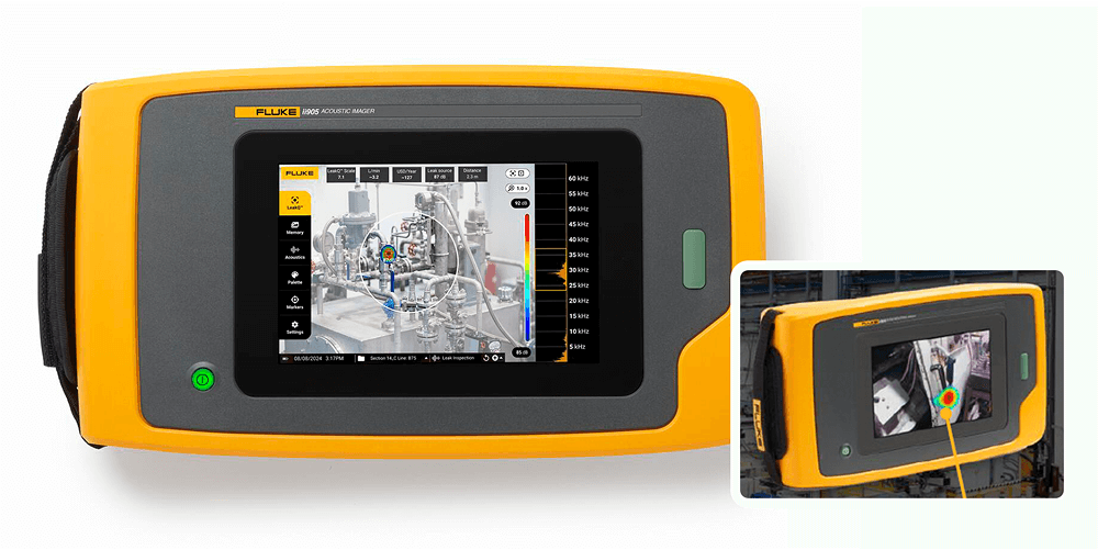 エア漏れの「見える化」