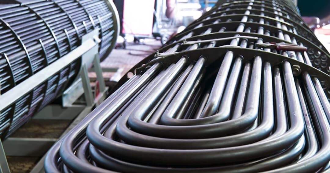 多管式熱交換器メンテナンス