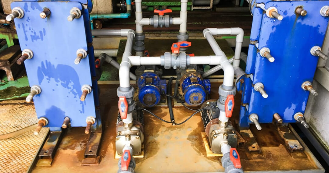 プレート式熱交換器メンテナンス