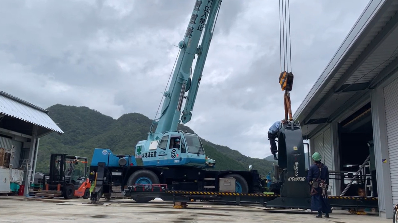 【動画UP!!】出動！ハイドロエキストラクター