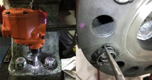 ボルト破断復旧（モミ取り）