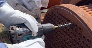 熱交換チューブメンテナンス